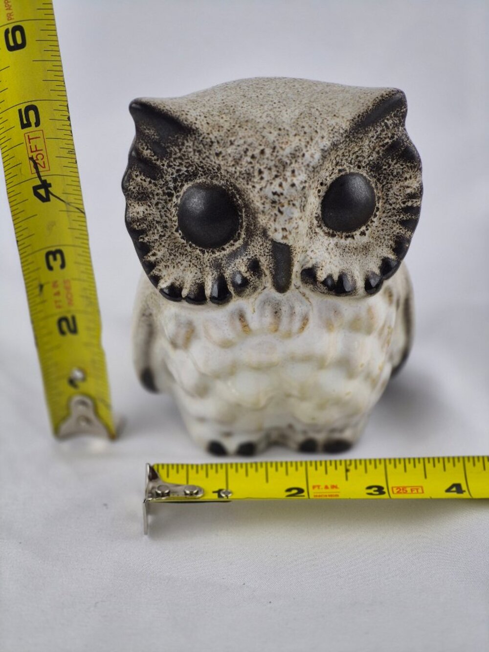 Vintage Howard Pierce Ceramic Horned Owl Figurine - Picture 14 of 15